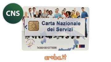 aruba smart card cns|Aruba firma digitale software.